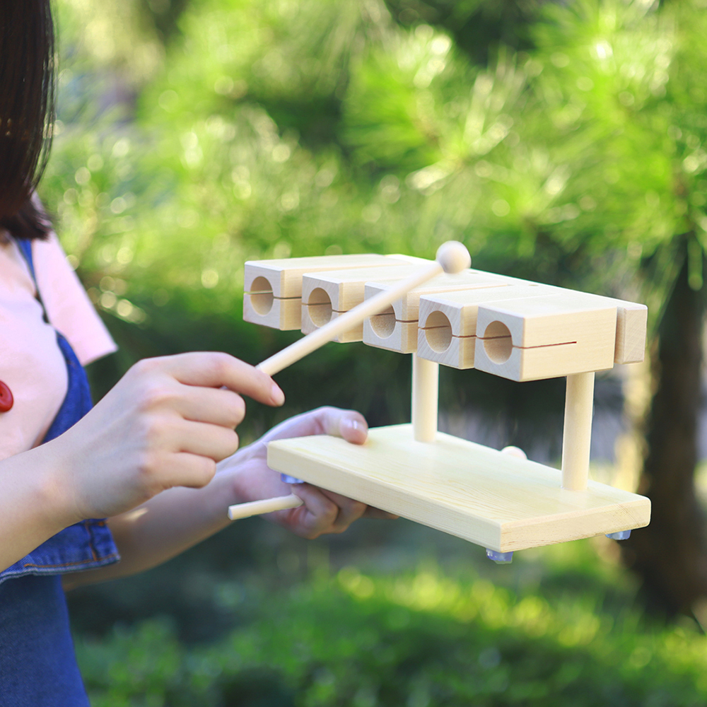 Musical Instrument Xylophone - Orff Musical Instruments Wooden Muyu Clapper
