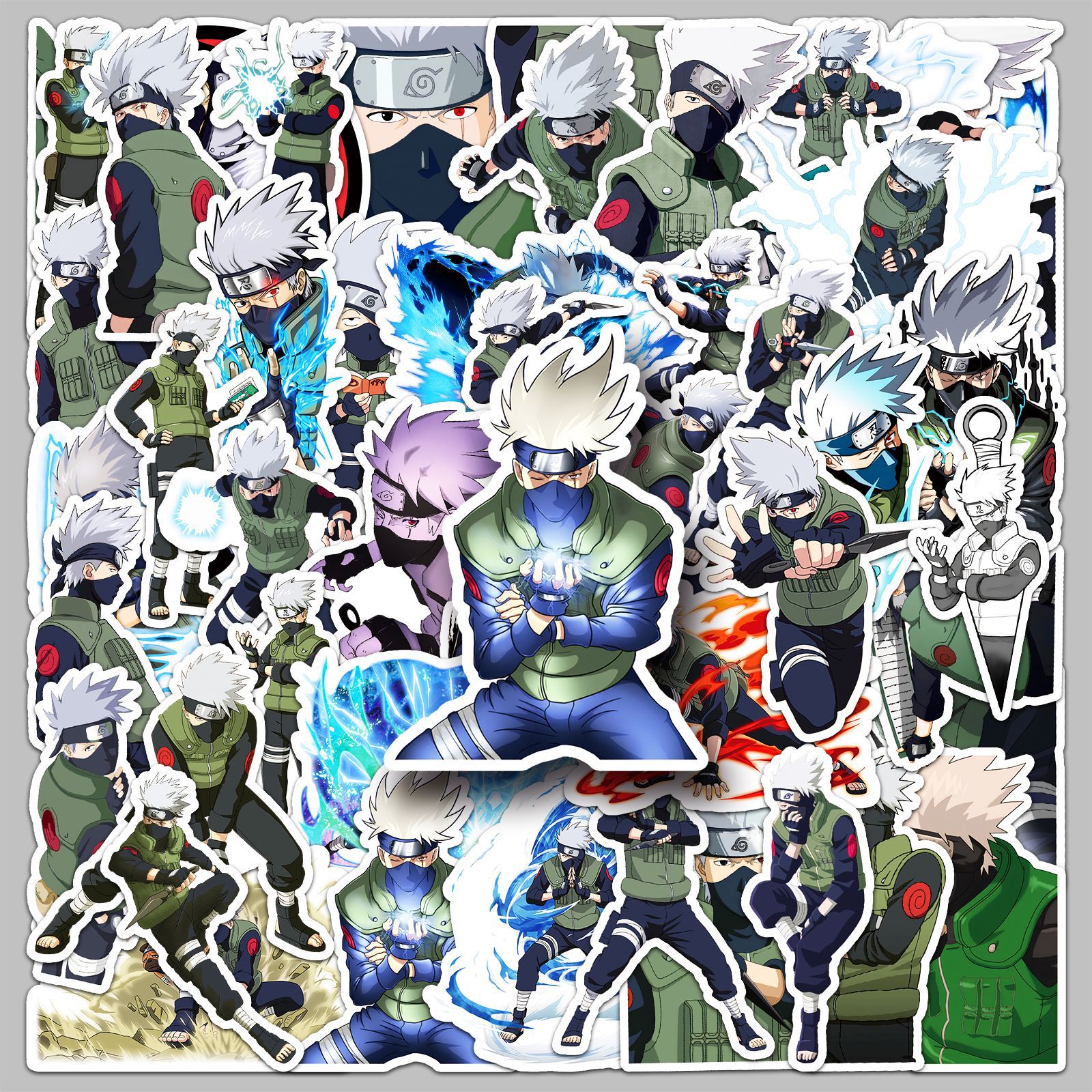 Musical Instrument Accessories - 50pcs Anime Naruto Hatake Kakashi‌ Graffiti