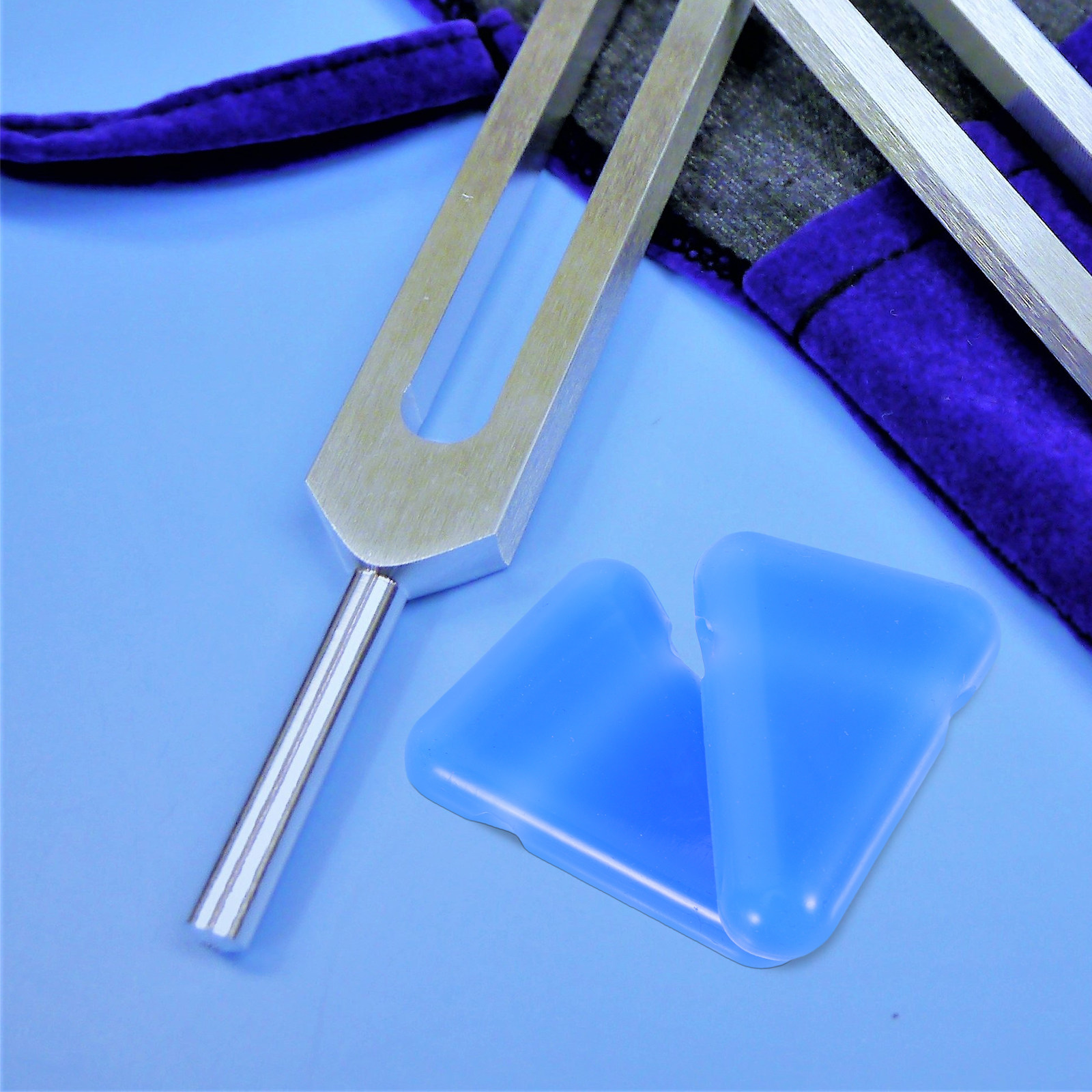 Musical Instrument Accessories - 2Pcs Silicone Tuning Fork Holder Universal