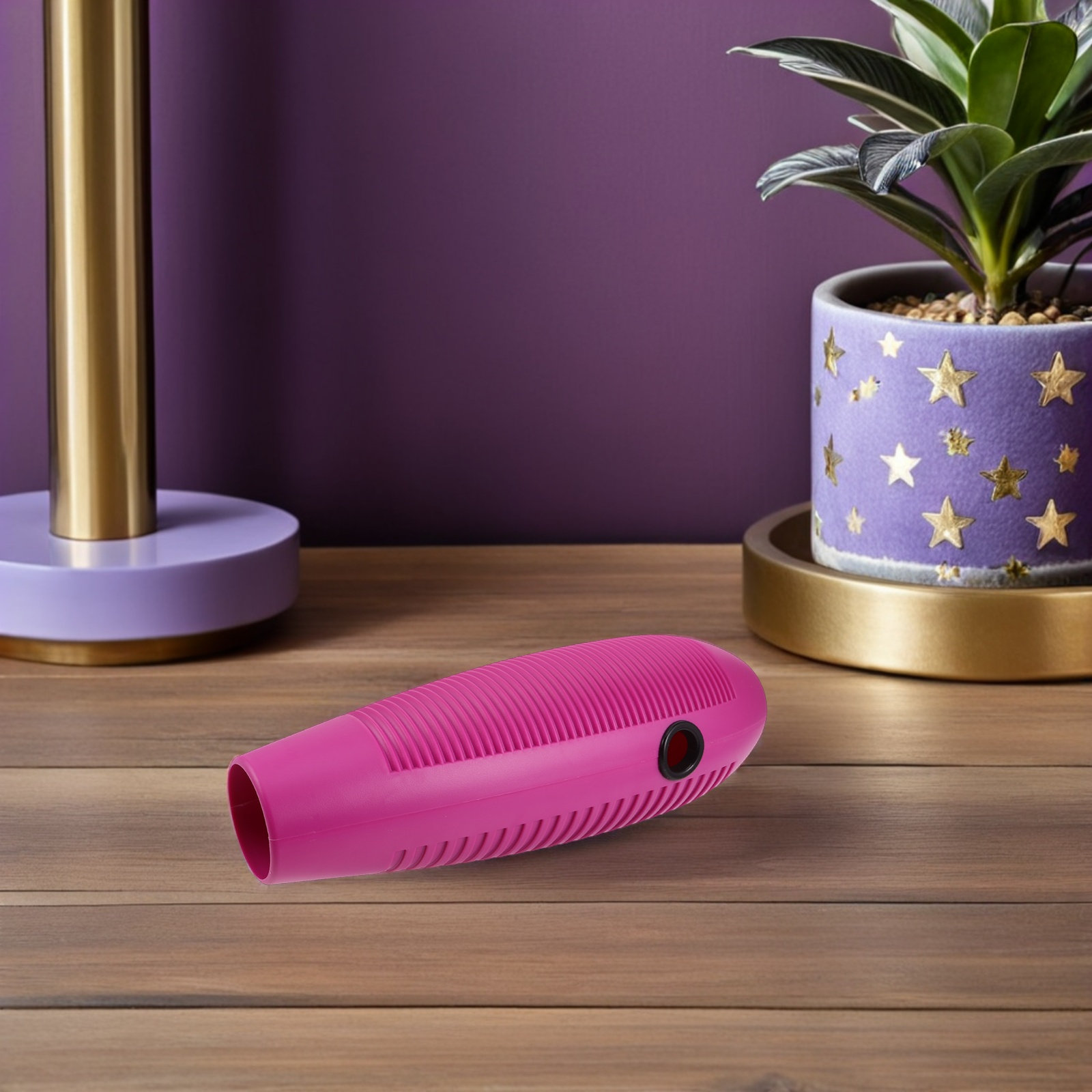 Guiro Scraper Instrument - 1Set Violet Plastic Guiro Musical Instrument