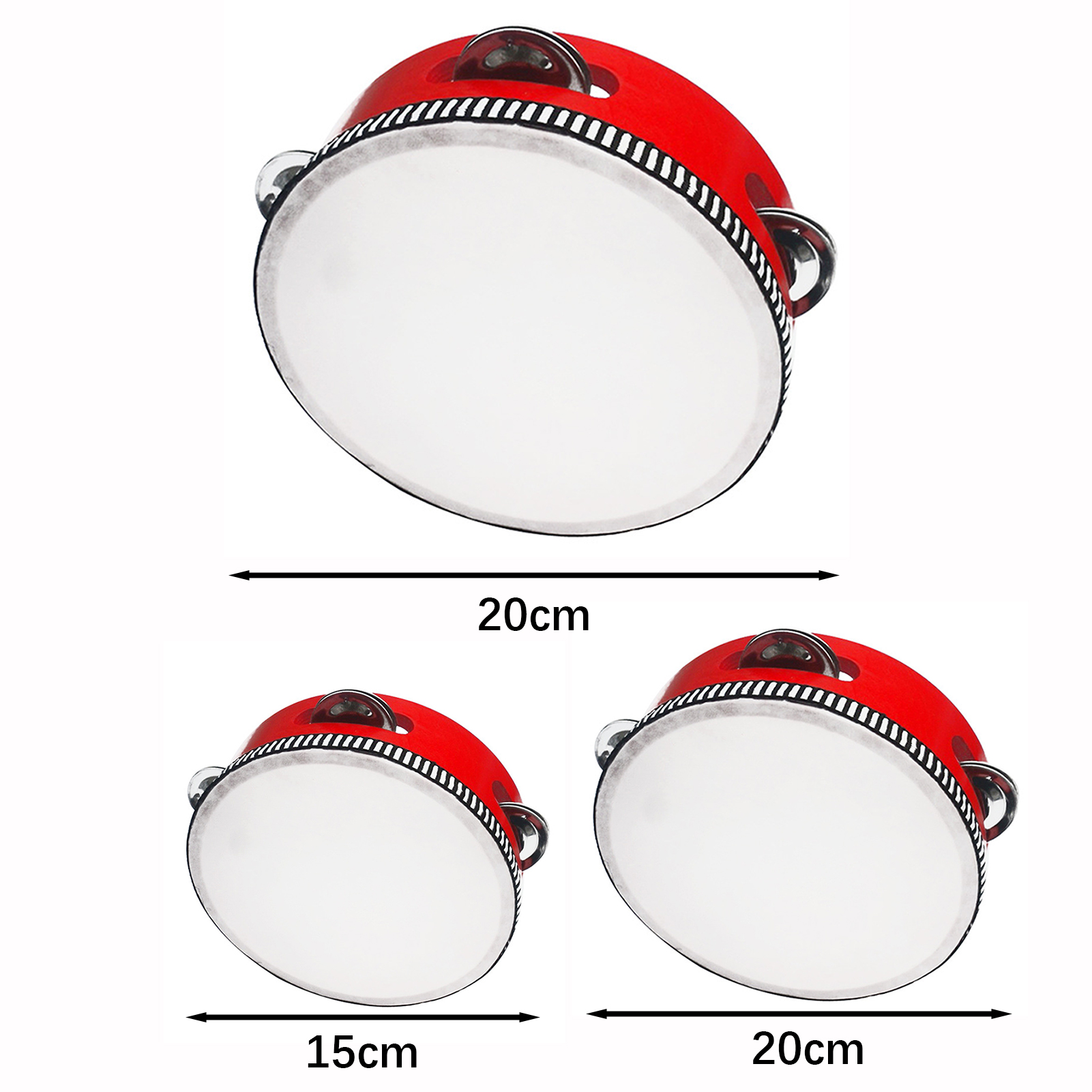 Tambourines For Children Porta - Musical Instrument Tambourine บทวิจารณ์และราคา