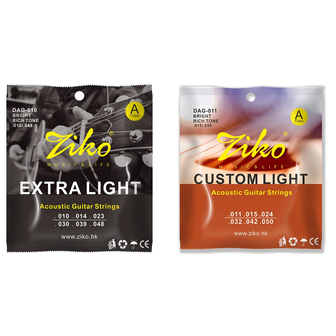 ZIKO Acoustic Guitar String St - Musical Instrument With Strings บทวิจารณ์และราคา