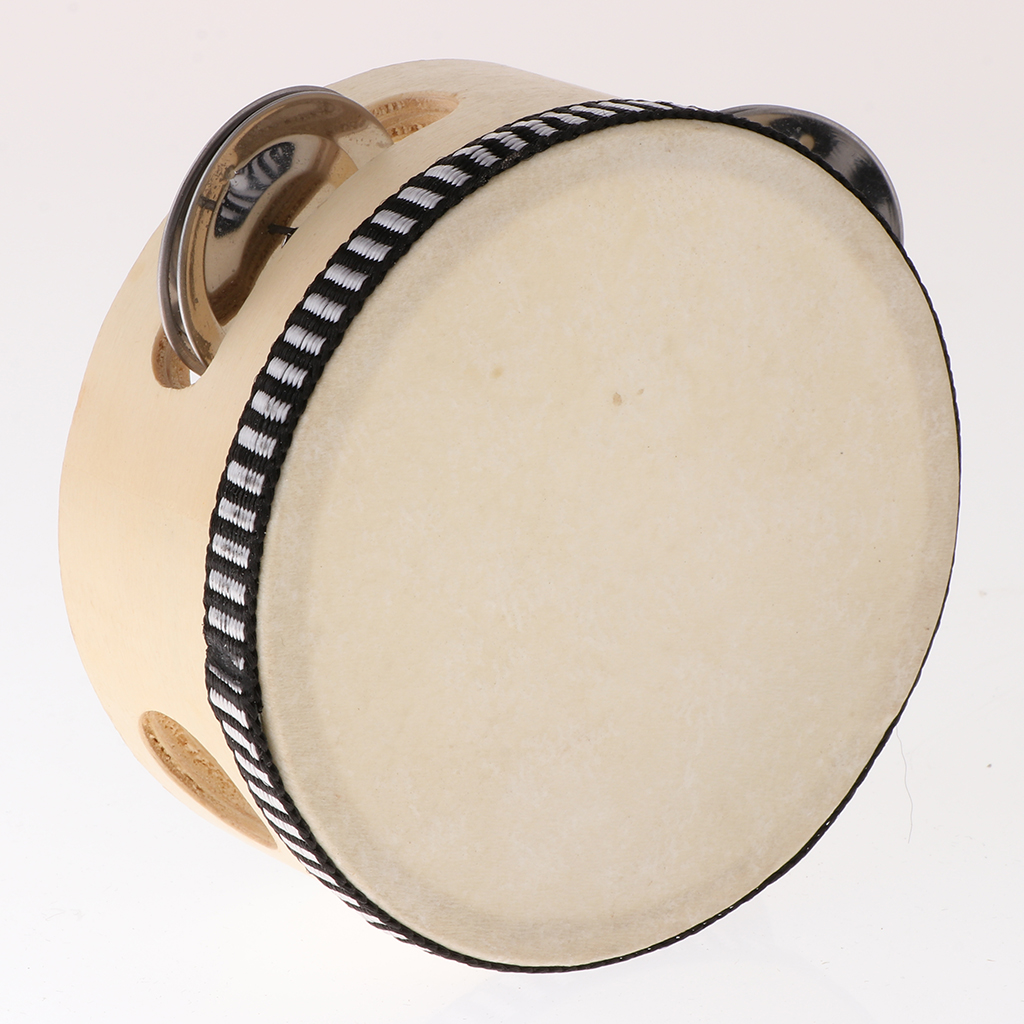 Wooden Musical Tambourine Beat - Musical Instrument Tambourine บทวิจารณ์และราคา