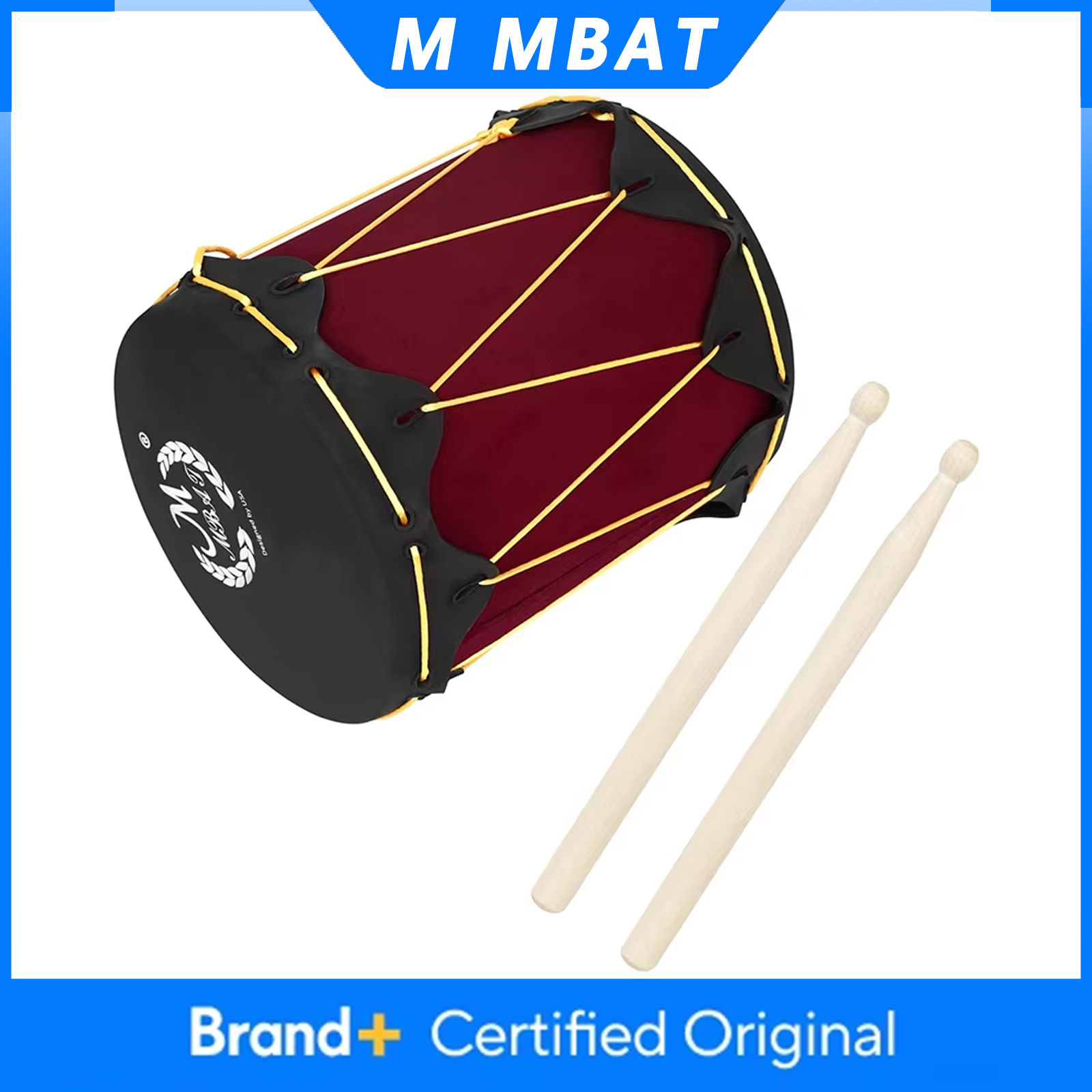 M MBAT Indian Drums Double Rub - Musical Instrument Indian บทวิจารณ์และราคา