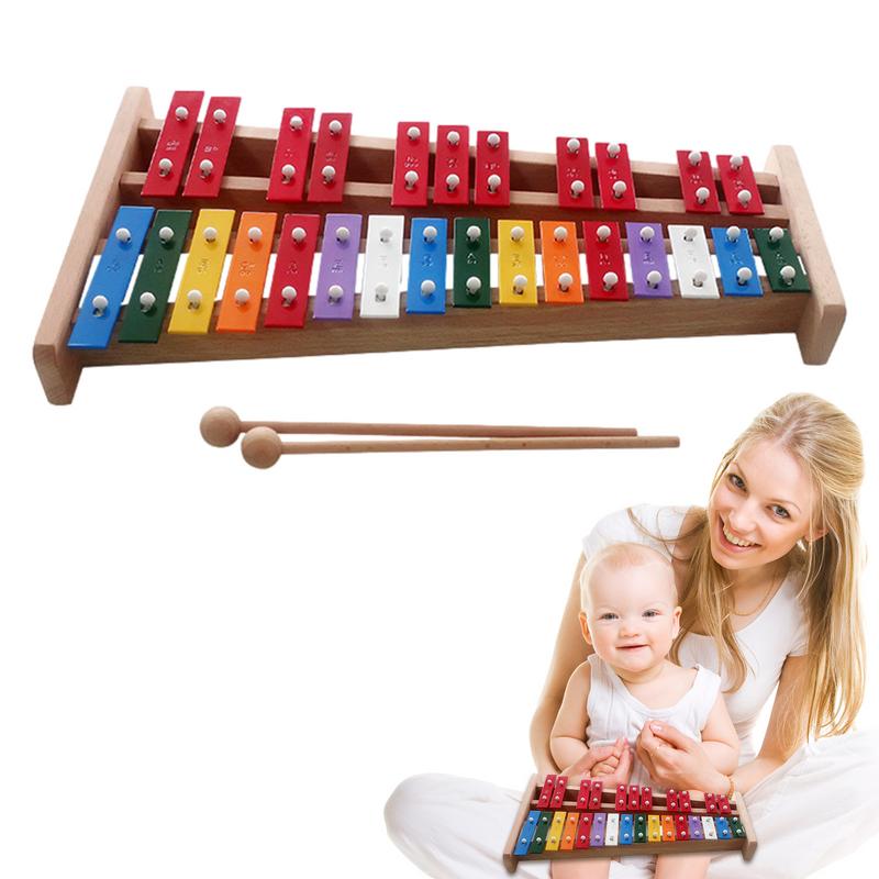 27 Note Xylophone Hand Bell Co - Musical Instrument Xylophone บทวิจารณ์และราคา