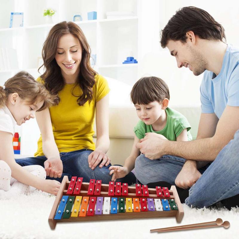 27 Note Xylophone Hand Bell Co - Musical Instrument Xylophone บทวิจารณ์และราคา