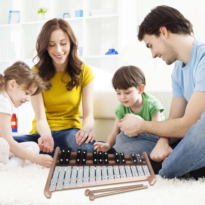27 Note Xylophone Hand Bell Co - Musical Instrument Xylophone บทวิจารณ์และราคา