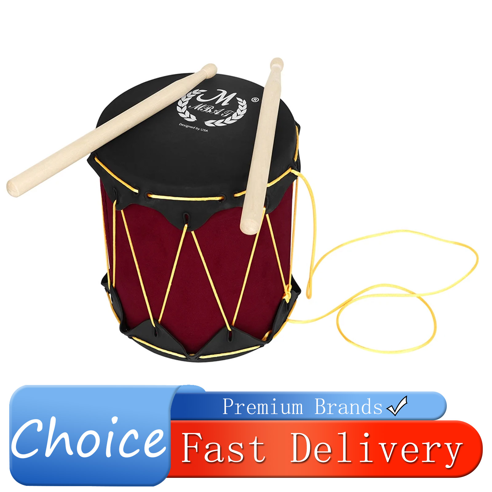 IRIN Rubber Skin Drum Indian D - Musical Instrument Indian บทวิจารณ์และราคา