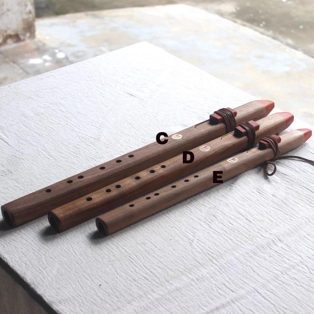 B/C/D/E/F Tone Wooden Vertical - Musical Instrument Xiao บทวิจารณ์และราคา