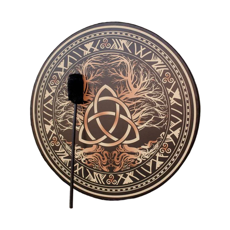 25CM Shaman Celtic Drum Vintag - Musical Instrument Tambourine บทวิจารณ์และราคา