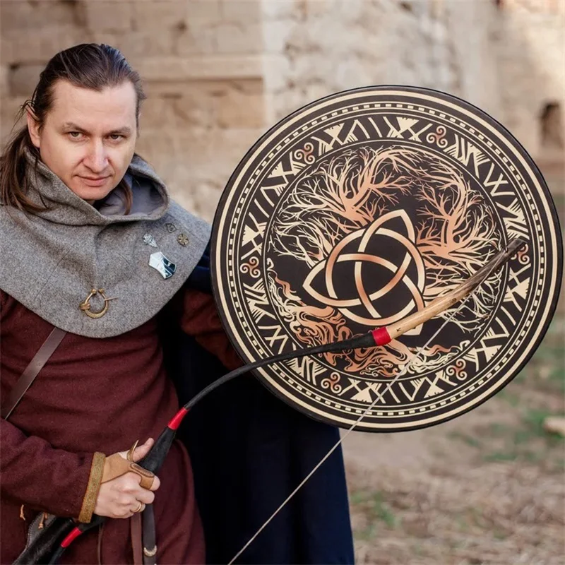25CM Shaman Celtic Drum Vintag - Musical Instrument Tambourine บทวิจารณ์และราคา