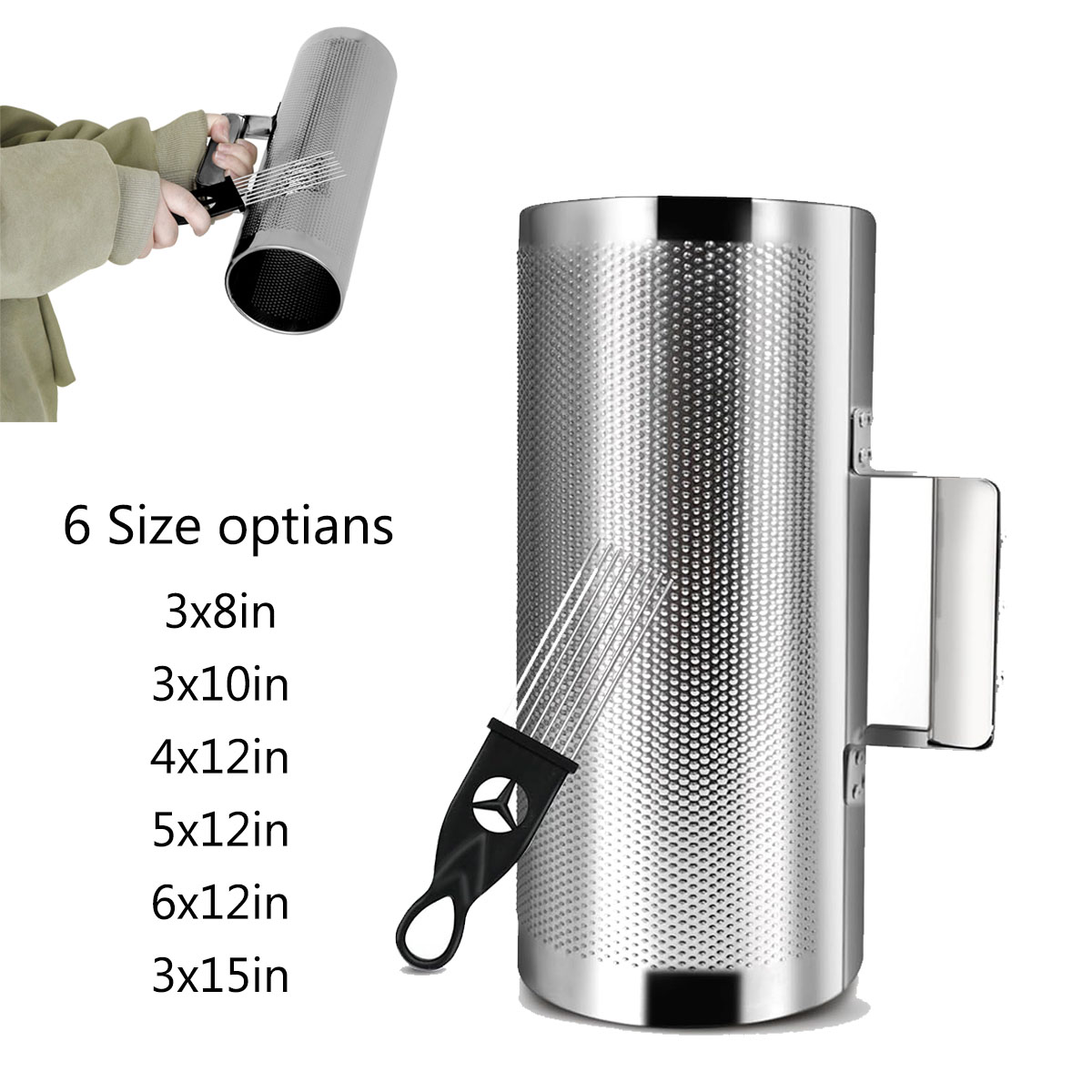 Miwayer Musical Stainless Stee - Guiro Scraper Instrument บทวิจารณ์และราคา