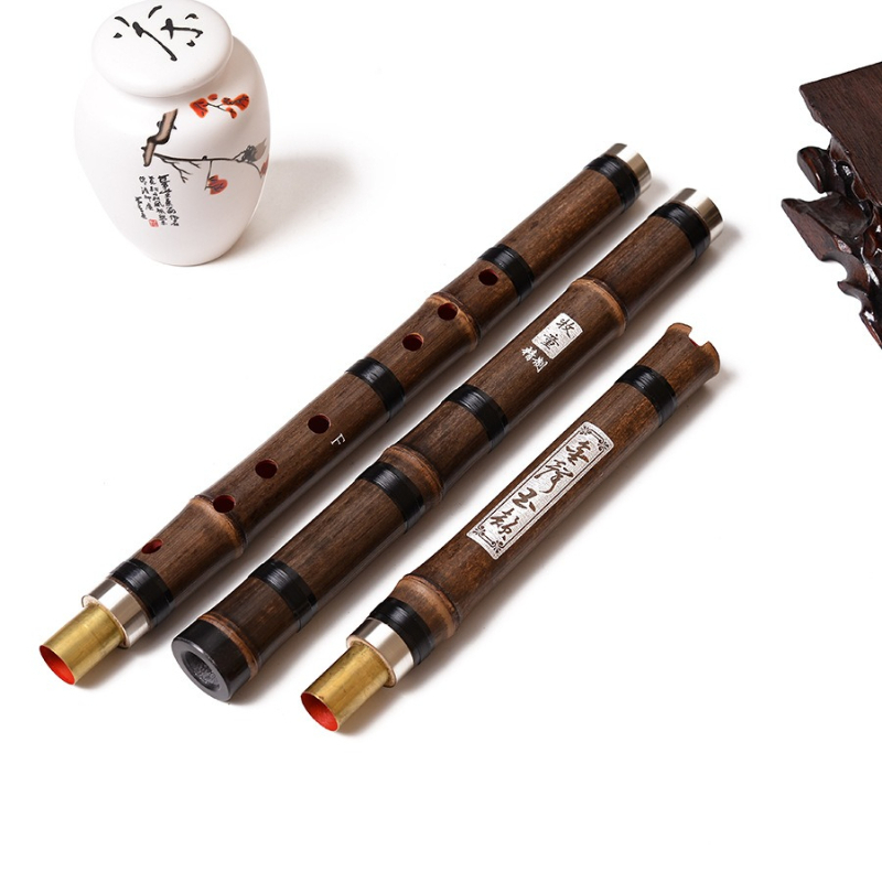 8 Holes Bamboo Flute 3 Section - Musical Instrument Xiao บทวิจารณ์และราคา
