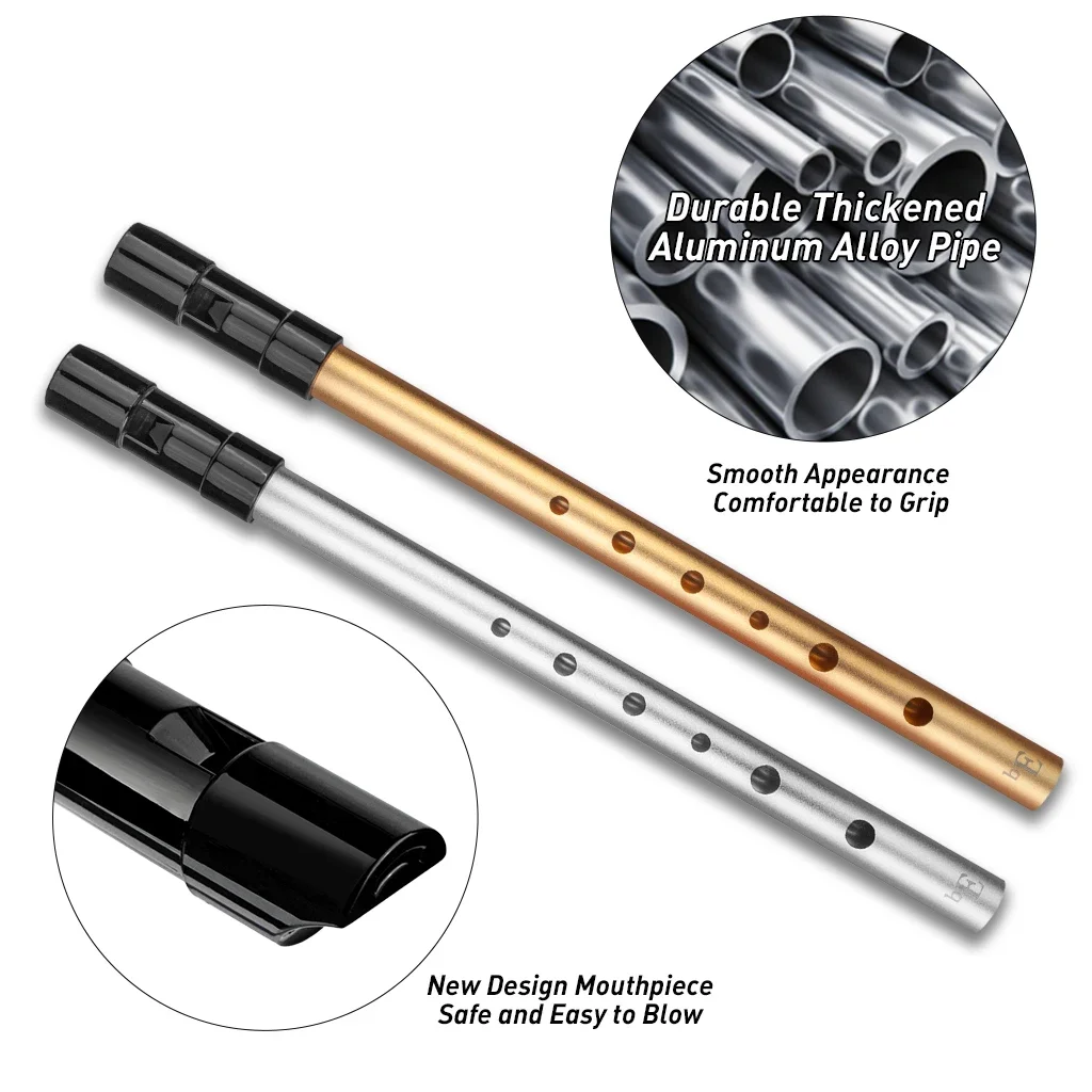 Irish Penny Whistle Flute 4 Ke - Musical Instrument Irish บทวิจารณ์และราคา