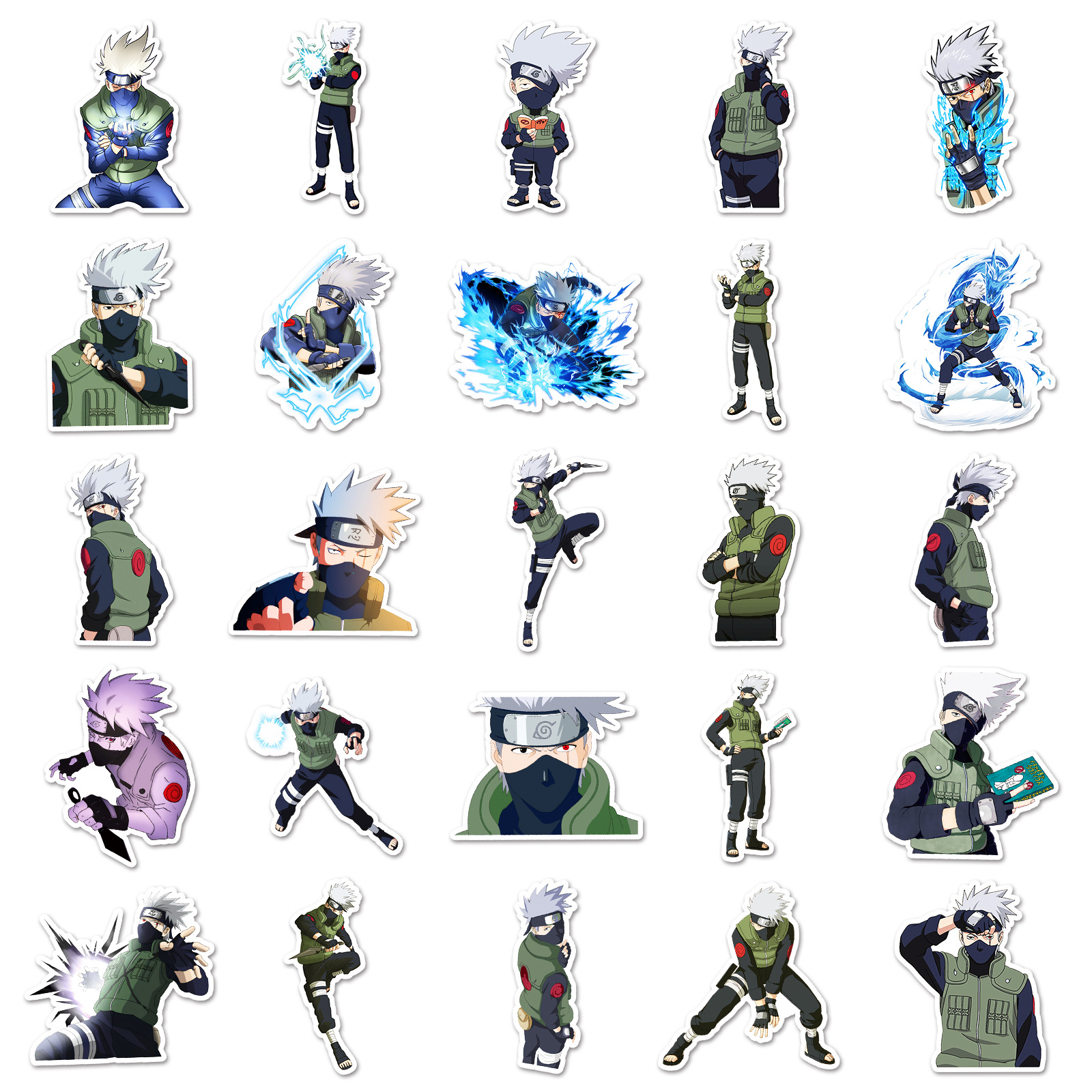 50pcs Anime Naruto Hatake Kaka - Musical Instrument Accessories บทวิจารณ์และราคา