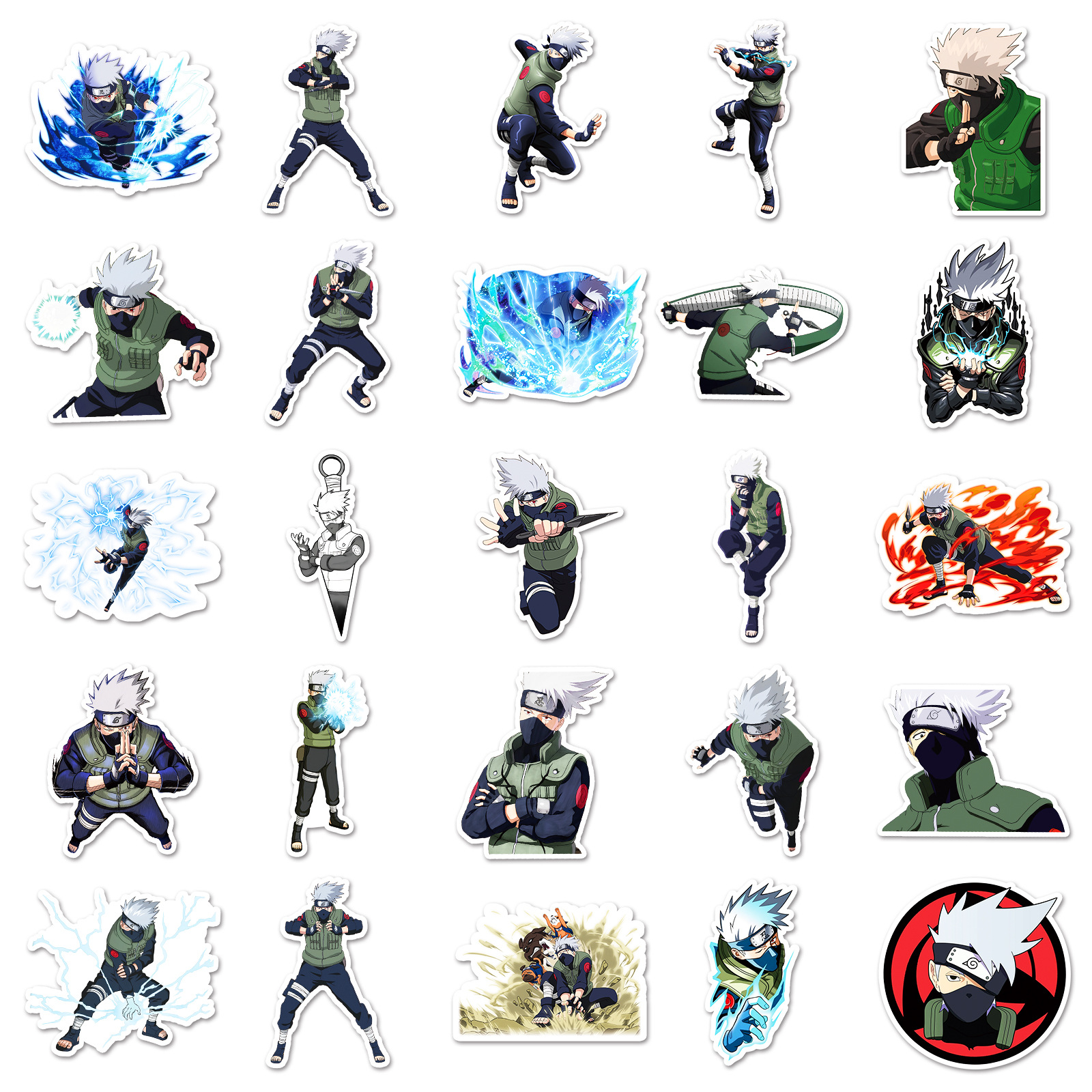 50pcs Anime Naruto Hatake Kaka - Musical Instrument Accessories บทวิจารณ์และราคา