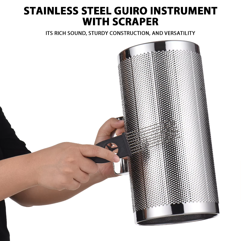 12 inch Stainless Steel Guiro  - Guiro Scraper Instrument บทวิจารณ์และราคา