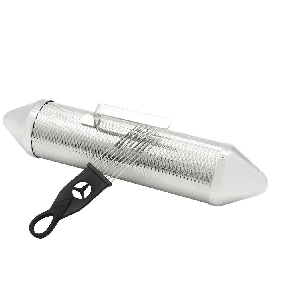 Scraper Barrel Silver Metal Gu - Guiro Scraper Instrument บทวิจารณ์และราคา