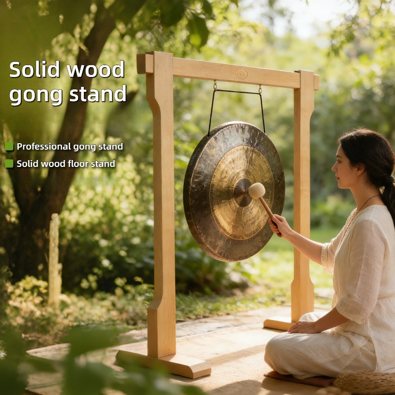 Solid Wood Bolded Gong Stand P - Musical Instrument Accessories บทวิจารณ์และราคา