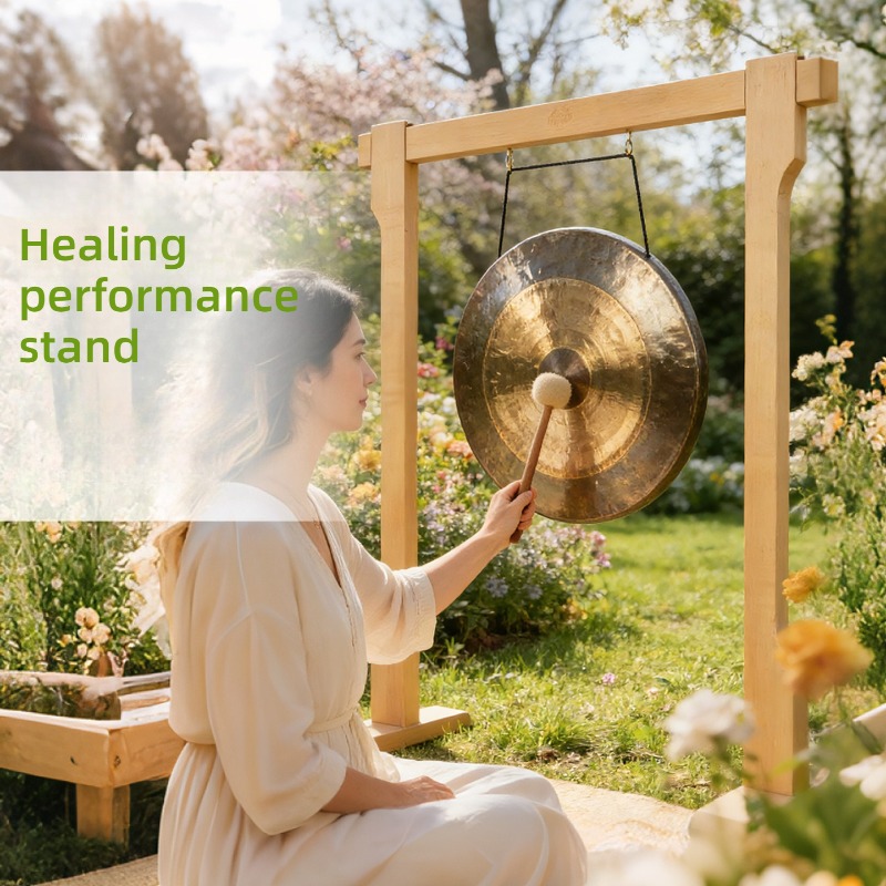 Solid Wood Bolded Gong Stand P - Musical Instrument Accessories บทวิจารณ์และราคา