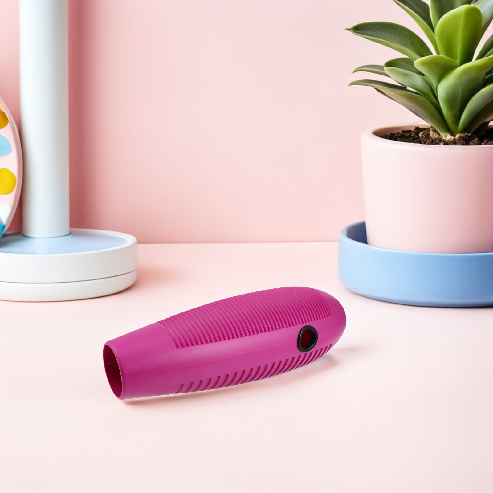 1Set Violet Plastic Guiro Musi - Guiro Scraper Instrument บทวิจารณ์และราคา