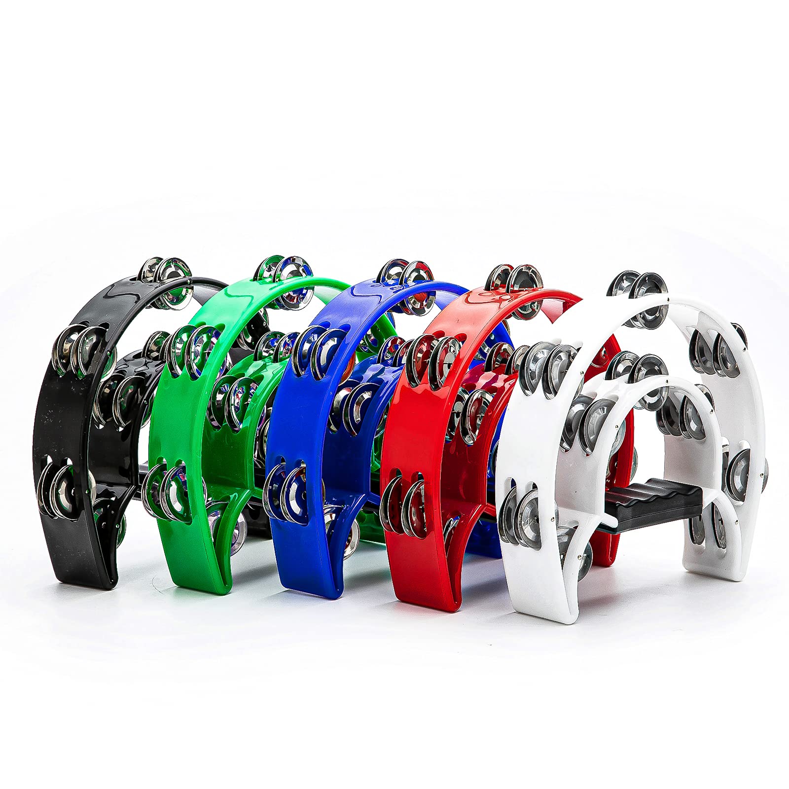 Tambourine Double Row Metal Ji - Musical Instrument Tambourine บทวิจารณ์และราคา