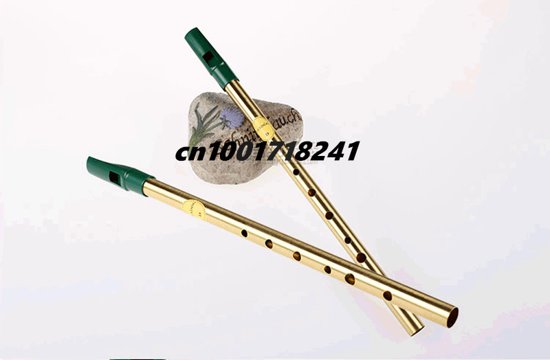Brass Irish Whistle Flute Fead - Musical Instrument Irish บทวิจารณ์และราคา
