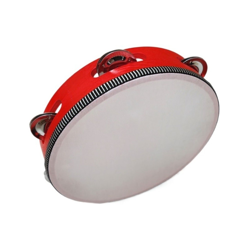 4/6/8/10 Inch Hand Held Drum W - Musical Instrument Tambourine บทวิจารณ์และราคา