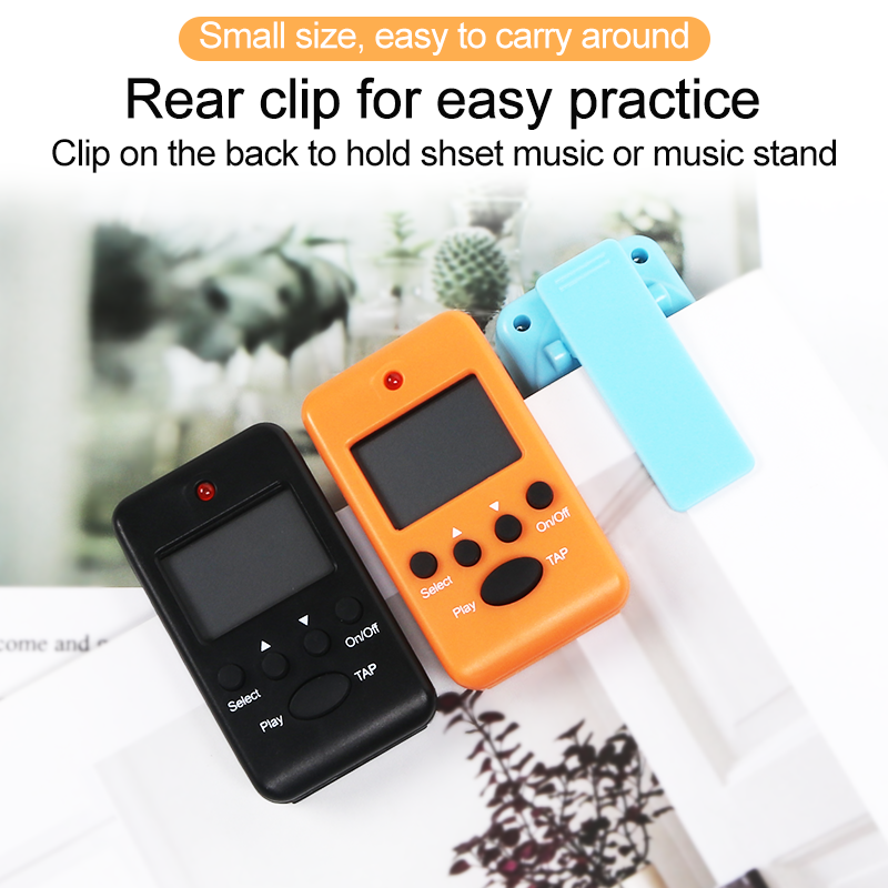 Digital Metronome Mini Metrono - Musical Instrument Flute บทวิจารณ์และราคา
