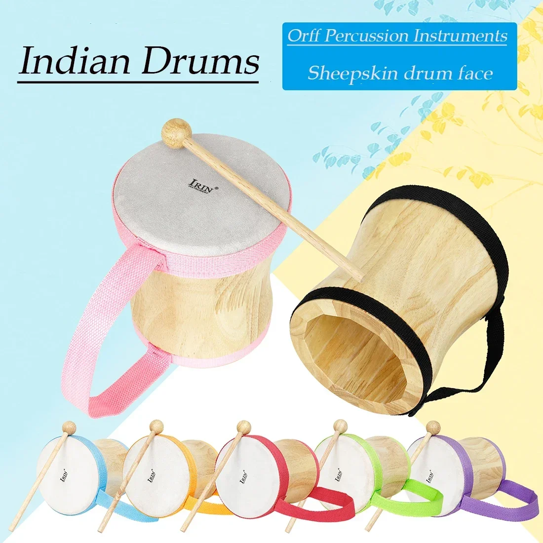IRIN Indian Drums Professional - Musical Instrument Indian บทวิจารณ์และราคา
