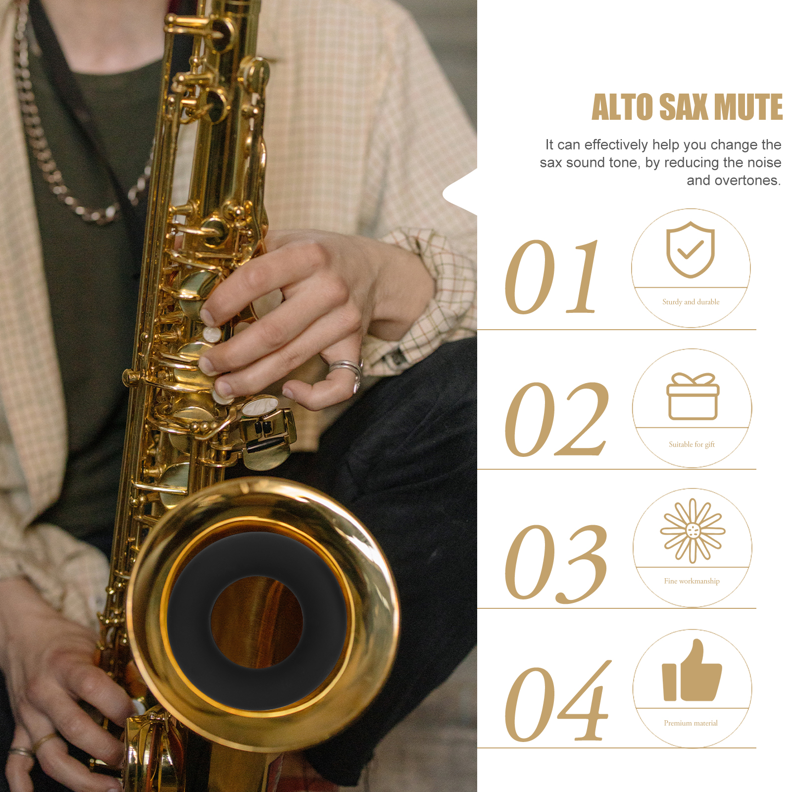 Musical Instruments Saxophone  - Musical Instrument Accessories บทวิจารณ์และราคา