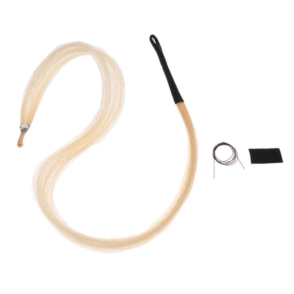 Genuine Mongolian Horse Tail H - Musical Instrument Cello บทวิจารณ์และราคา