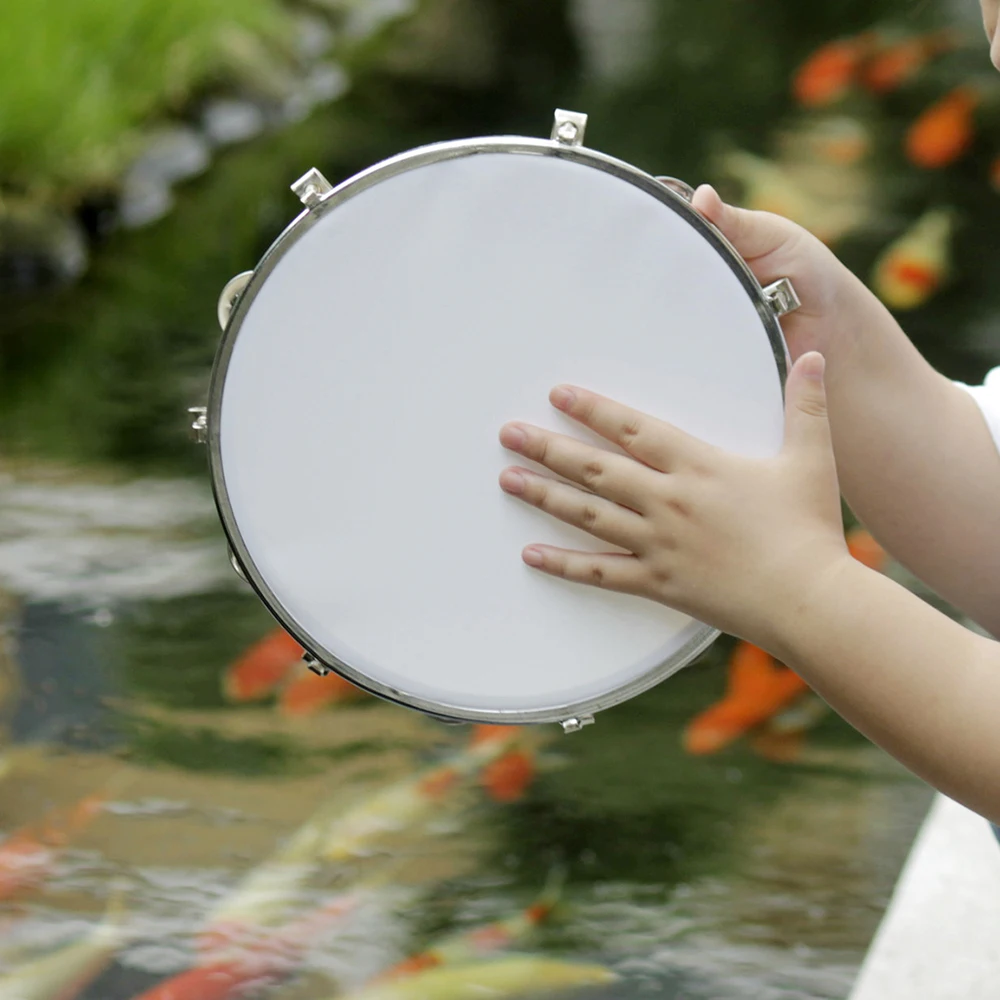 IRIN 10 Inch Tambourine Adjust - Musical Instrument Tambourine บทวิจารณ์และราคา