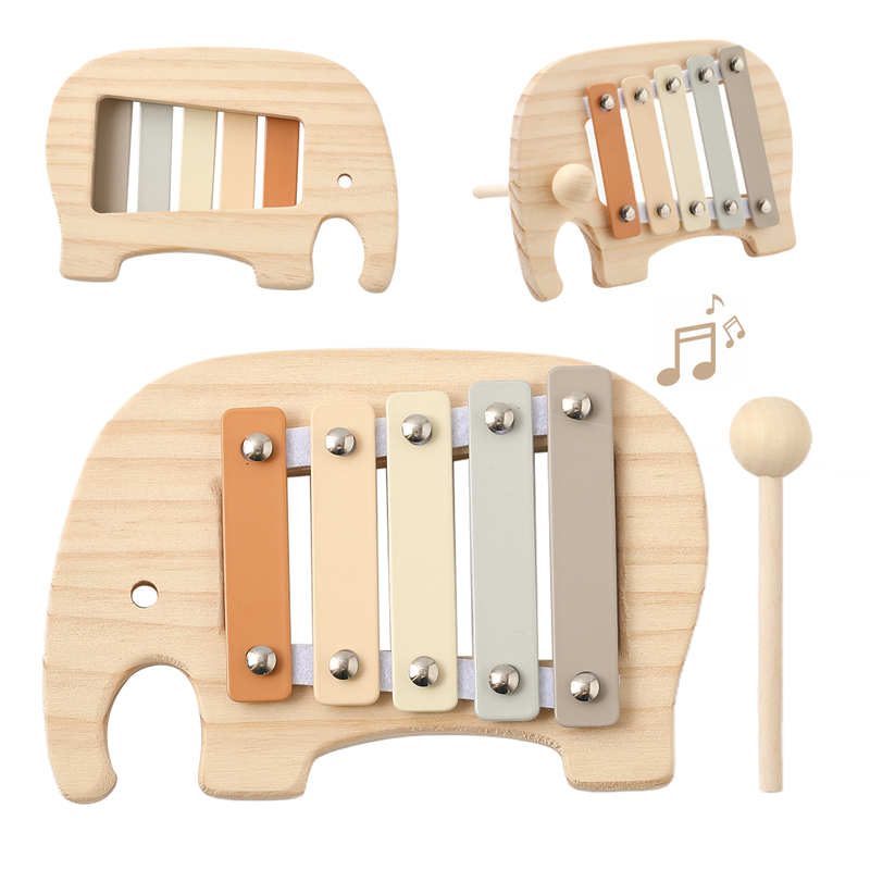 Baby Montessori Toy Cartoon El - Musical Instrument Xylophone บทวิจารณ์และราคา