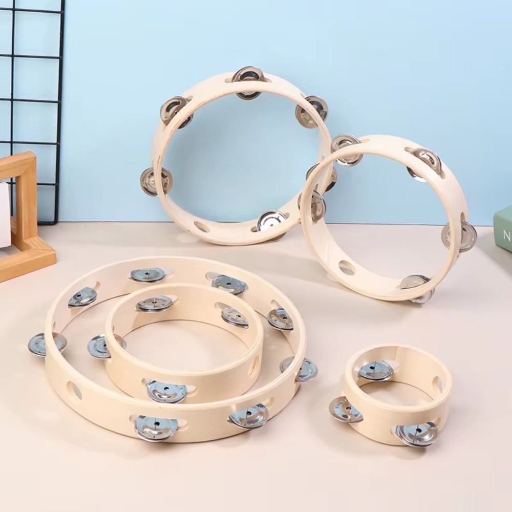 New 4/6/7/8/10 Inch Hand Drums - Musical Instrument Tambourine บทวิจารณ์และราคา
