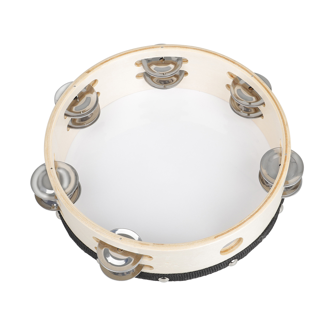 8 Inches Tambourine Peace Pige - Musical Instrument Tambourine บทวิจารณ์และราคา