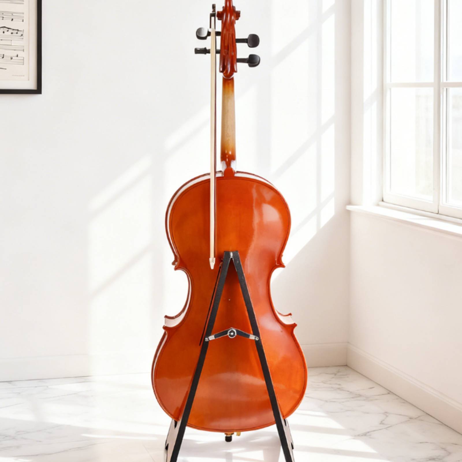 Floor Cello Stand Elegant Desi - Musical Instrument Cello บทวิจารณ์และราคา