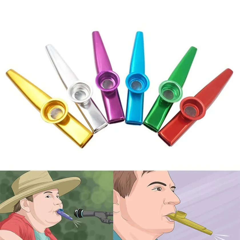 Metal Kazoo Lightweight Portab - Musical Instrument Flute บทวิจารณ์และราคา