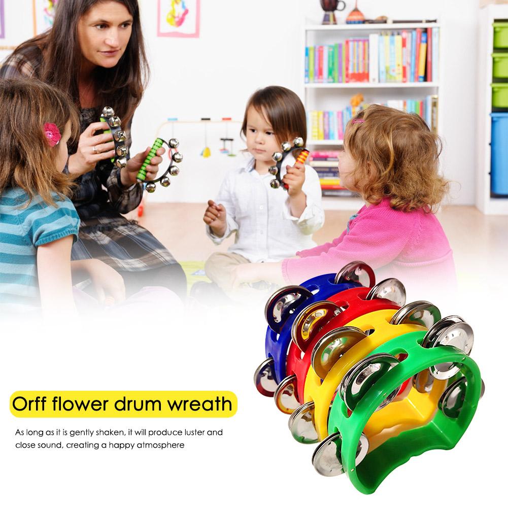 4pcs Tambourine Jingles Rattle - Musical Instrument Tambourine บทวิจารณ์และราคา