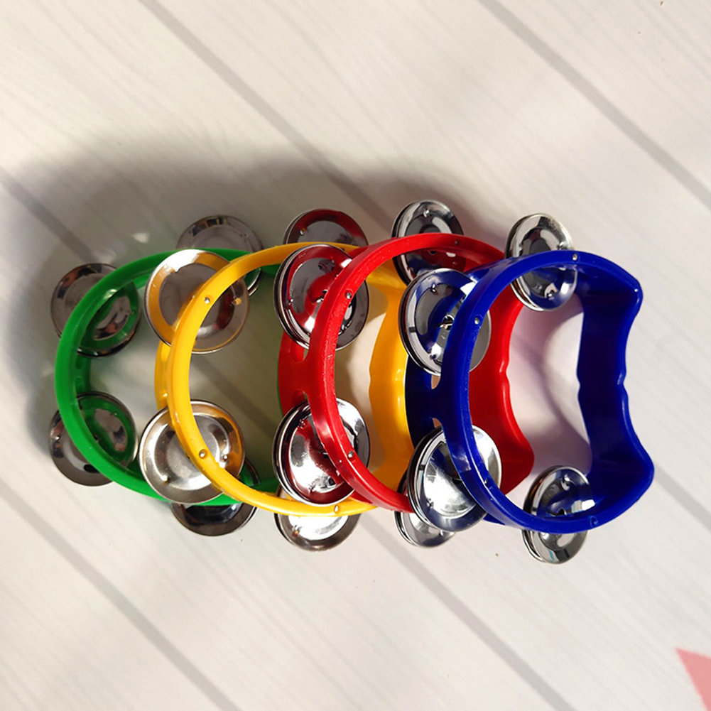 4pcs Tambourine Jingles Rattle - Musical Instrument Tambourine บทวิจารณ์และราคา