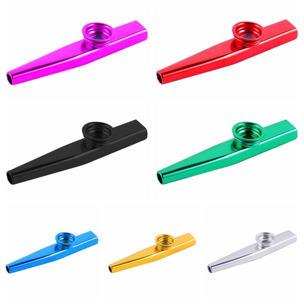 Aluminium Alloy Metal Kazoo In - Musical Instrument Flute บทวิจารณ์และราคา