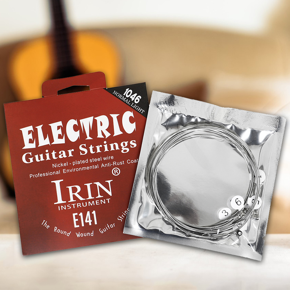 Electric Guitar Strings Set Ni - Musical Instrument With Strings บทวิจารณ์และราคา