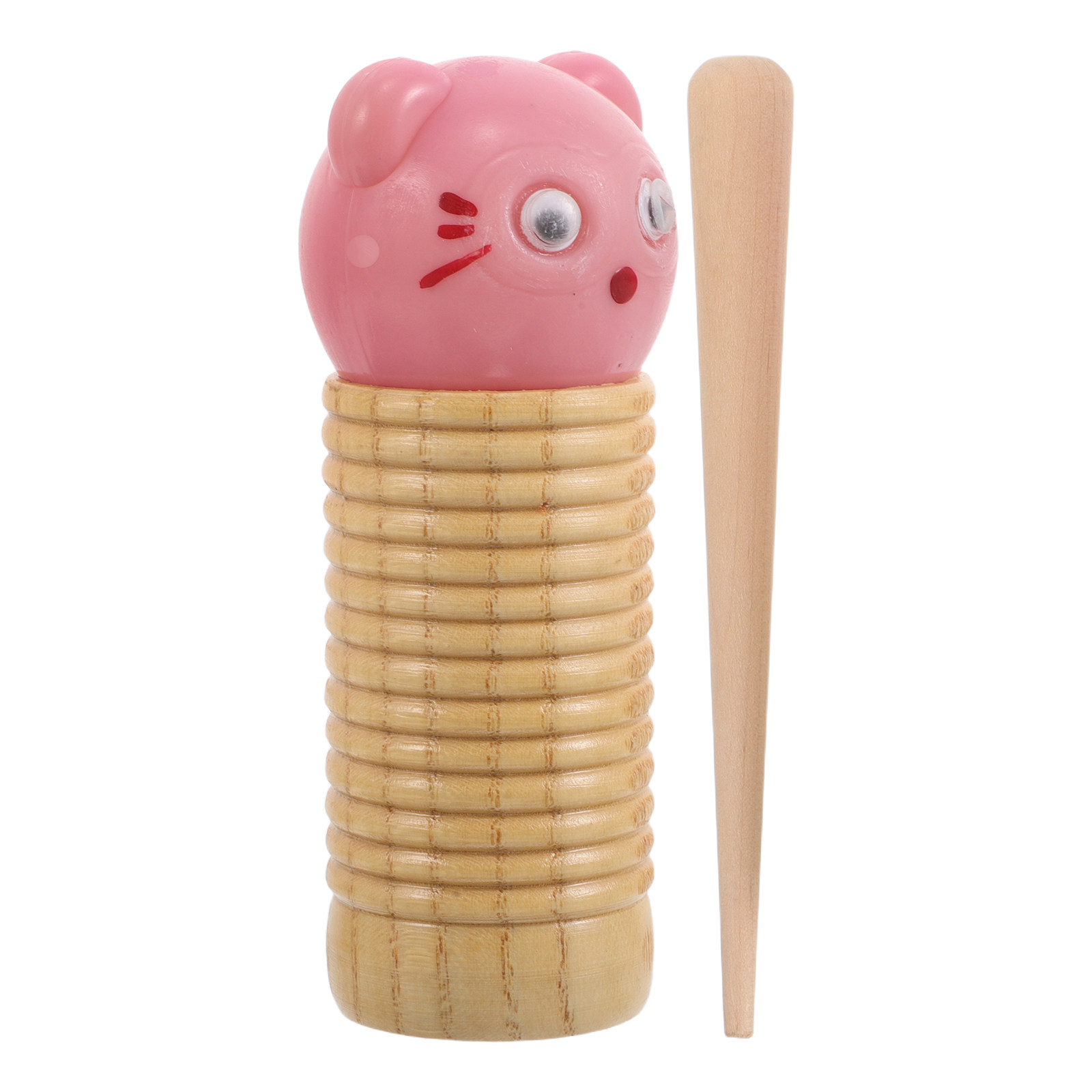 1Set Wooden Guiro Scraper Perc - Guiro Scraper Instrument บทวิจารณ์และราคา