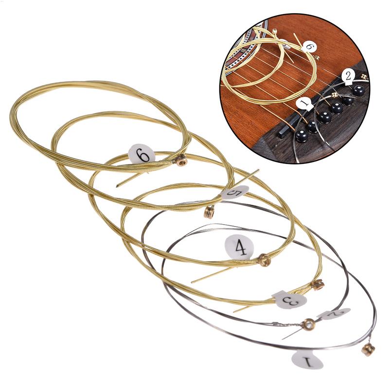 hot sale 6pcs/set Acoustic Gui - Musical Instrument With Strings บทวิจารณ์และราคา