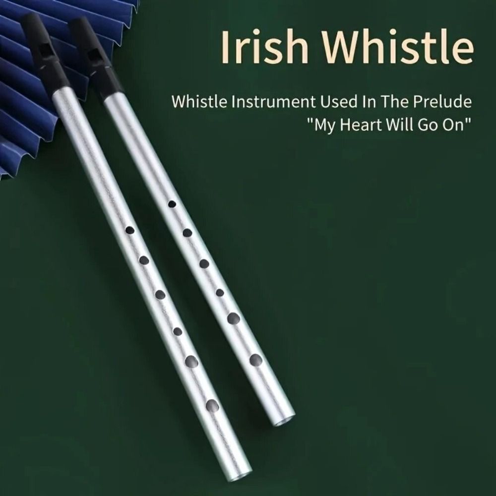 C/D Key Irish Whistle Flute 6  - Musical Instrument Irish บทวิจารณ์และราคา