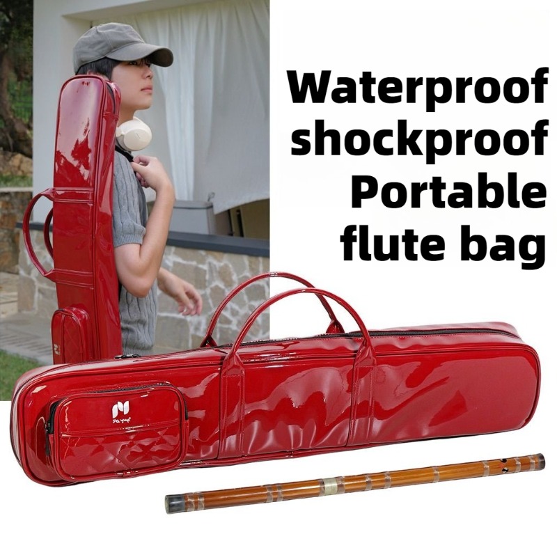Lacquer Skin Bamboo Flute Bag  - Musical Instrument Flute บทวิจารณ์และราคา