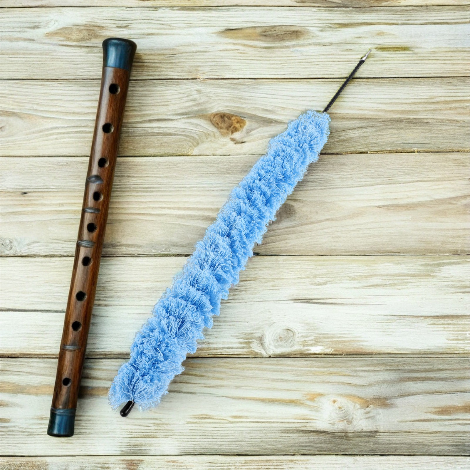 Blue Flute Cleaning Brush Wash - Musical Instrument Flute บทวิจารณ์และราคา