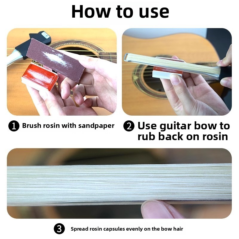 Guitar Bow Picasso Bow Perform - Musical Instrument Cello บทวิจารณ์และราคา
