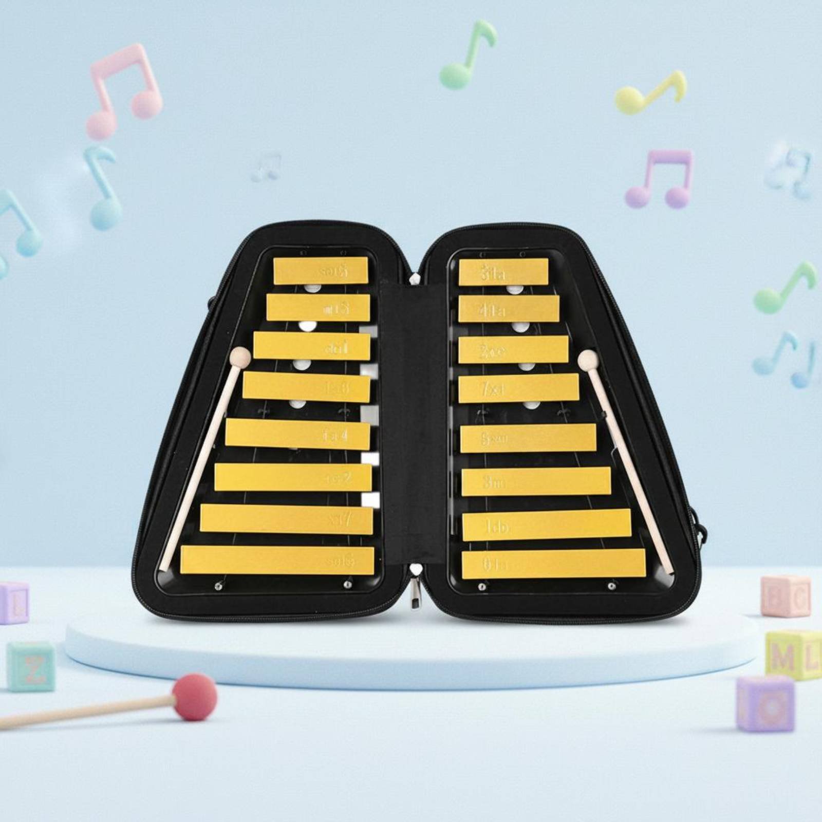 16-Note Aluminum Xylophone Han - Musical Instrument Xylophone บทวิจารณ์และราคา