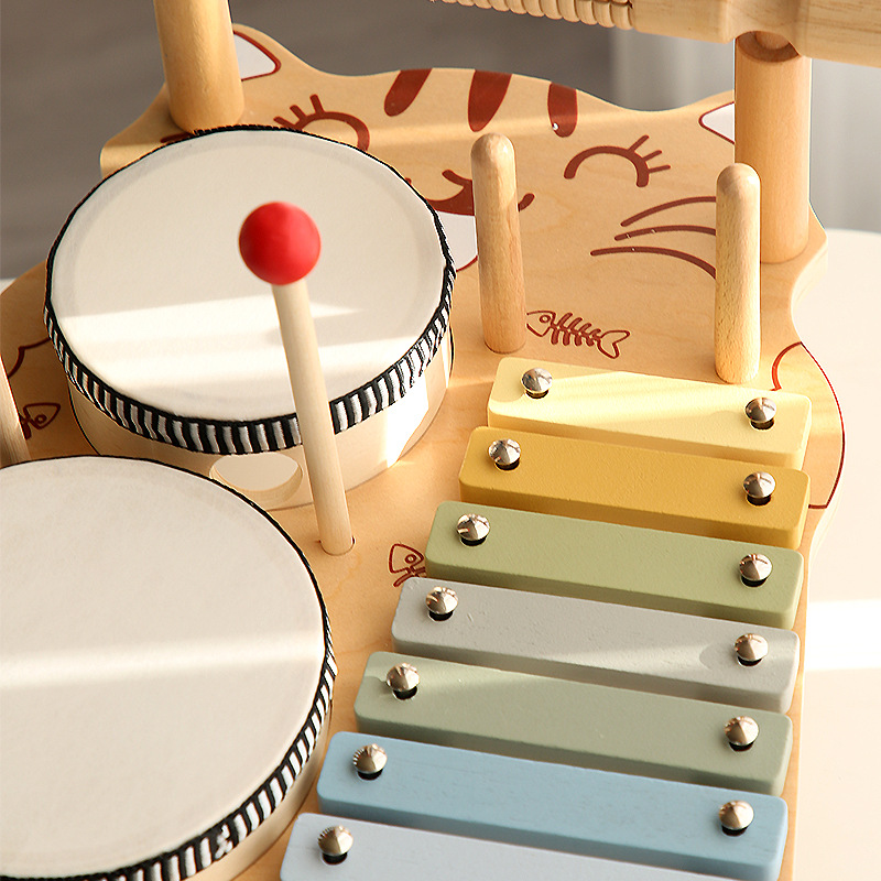 Montessori Educational Toys Wo - Musical Instrument Xylophone บทวิจารณ์และราคา